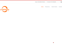 Tablet Screenshot of ladespensa.com